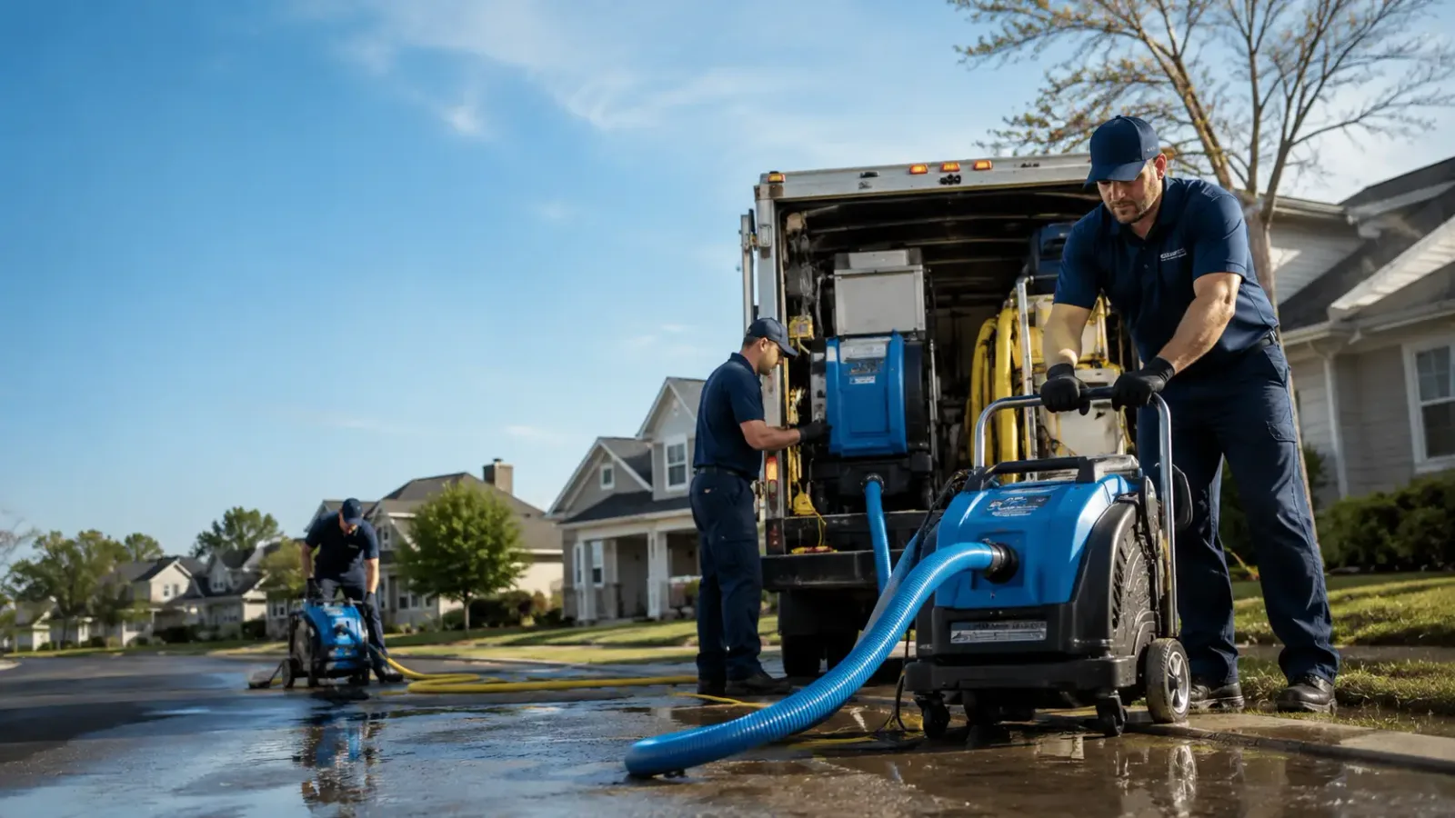 Flood Damage Cleanup in Penwell, TX